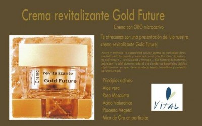 CREMA Revitalizante   GOLD FUTURE   –  Crema con ORO microactivo