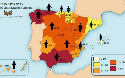 España ‘ha engordado’ durante la recesión económica: seis de cada diez de sus ciudadanos pesan más de lo que deberían, dos de ellos son obesos